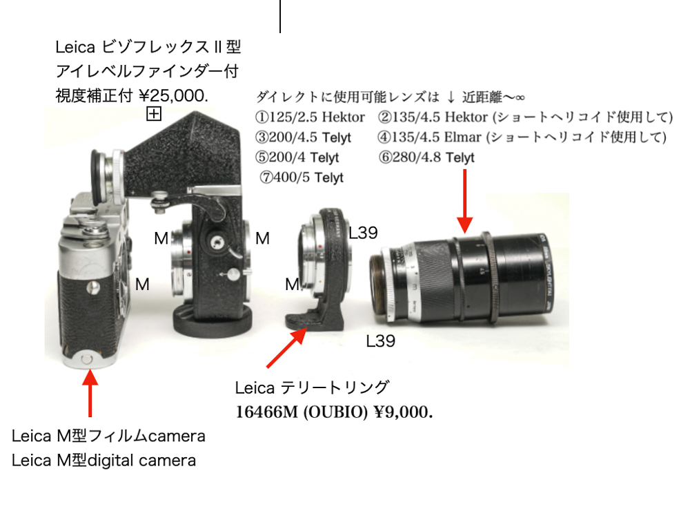 LEICA ライカ VISOFLEX ビゾファインダー OTVXO 美品ですから 